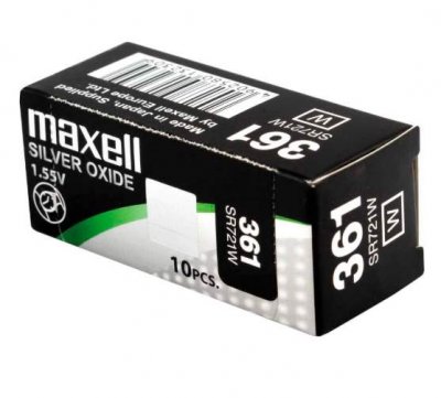 Maxell 361 klockbatteri