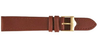 brunt läder band 14 mm